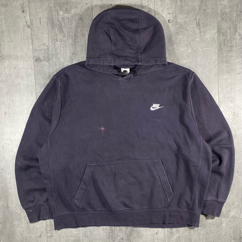 Navy Nike Swoosh Hoodie